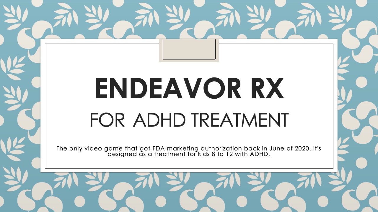 Endeavor RX for ADHD Treatment